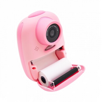 Детский фотоаппарат Kids Camera Mkookm (розовый)-4