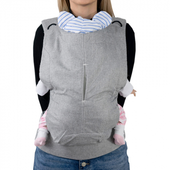 Эрго рюкзак кенгуру для ребенка Myamaki Серый-2