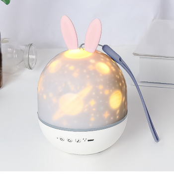Светильник-ночник детский Bunny (Проектор с пультом управления)-2