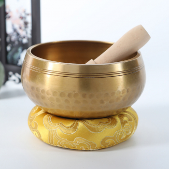 Тибетская поющая чаша Buddha Bowl в комплекте стик, подушечка-2