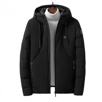 Куртка с подогревом Hotin черная XL-1