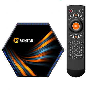 Смарт ТВ приставка VONTAR KK MAX DDR4, Android 11, 4Gb/32Gb-1