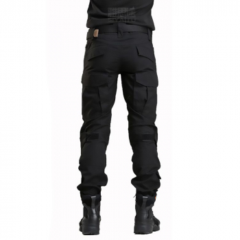 Тактический костюм Mantop с наколенниками и налокотниками Black XXL-4