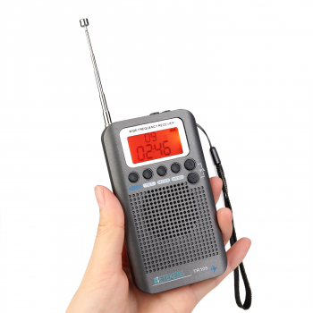 Полнодиапазонный цифровой мини радиоприемник Retekess TR105-15