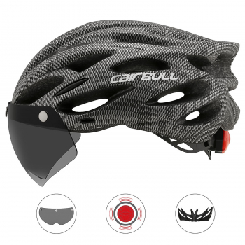 Велосипедный шлем со съемным визором Cairbull-7
