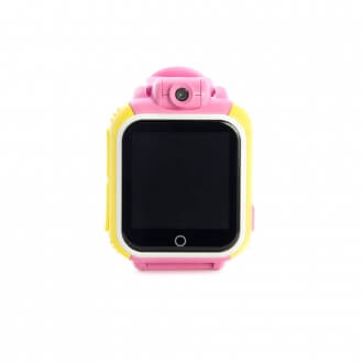 Детские часы Q75 с GPS (розовые)-3