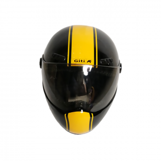 Мотоциклетный шлем для кошек Felino, желтый-2